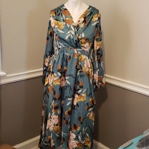 Kimono midi dress Small
